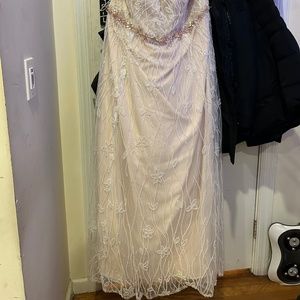 Wedding Dress and Veil